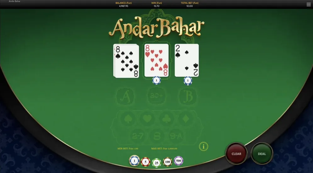 Andar Bahar demo